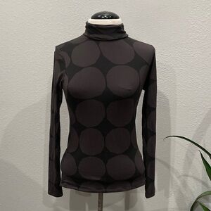 Marimekko designed for Uniqlo turtleneck top XS